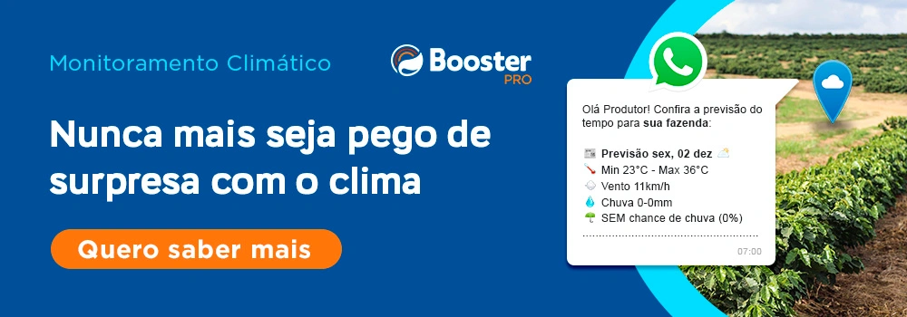 Previsão do Tempo. Será que vai chover? BoosterPRO